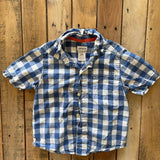 Short Sleeve Plaid Button Up | Carter's