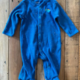 Blue Dino Snap Up Pajama | 0-3 mo | Carter's