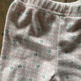 Pink Hearts Footie Pants | Sterling Baby